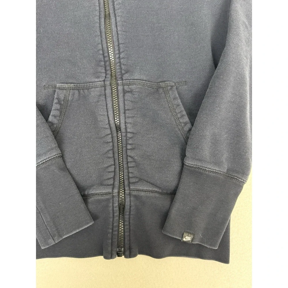 Nike Sportswear Big Kids' Boys' Full Zip Hoodie Navy Blue Size‎ Medium M (10-12)